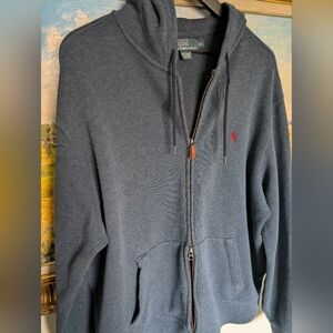 Polo Ralph Lauren Navy Zip-Up Hoodie